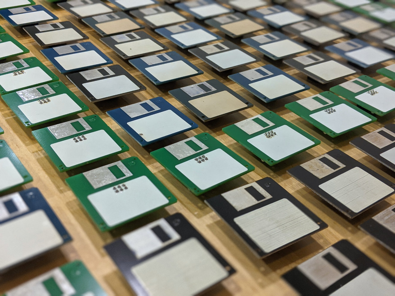 so many floppies!